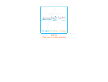 Tablet Screenshot of lascassasbaptistpreschool.com